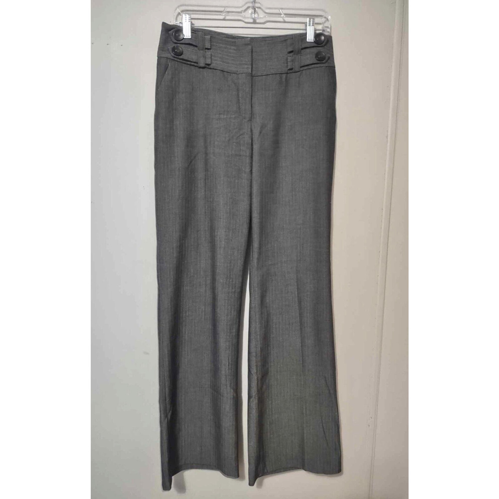 Dalia Collection Women's Grey Dress Pants Size 8